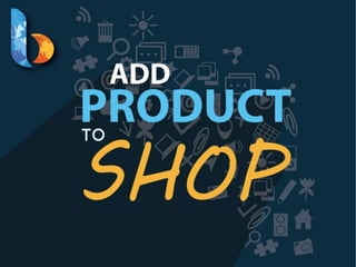 Add product to shop