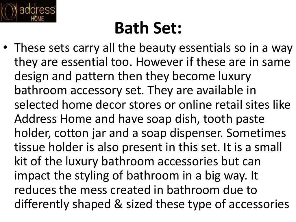 Bathroom Accessories Online Shopping