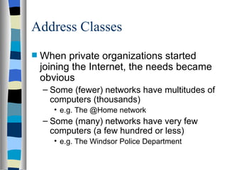 Addressing | PPT