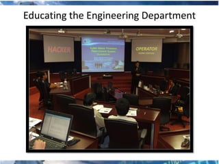 Educating the Engineering Department
 