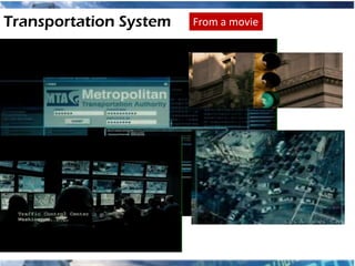 Transportation System   From a movie
 