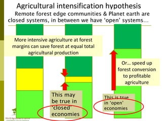Addressing agric drivers of deforestation. sparing vs sharing p.minang