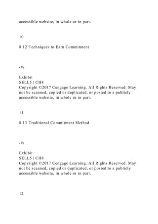 Addressing Concerns and Earning CommitmentCopyright ©2017 Ceng.docx