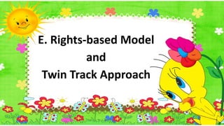 Twin Track Approach Model Graphics Addressing diversity | PPTX