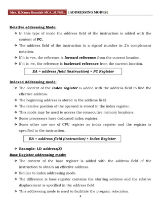 Addressing Modes | PDF