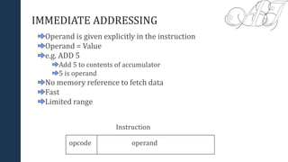 Addressing modes | PPTX