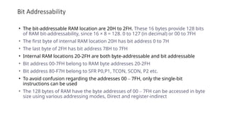 Addressing modes and instruction set of 8051_2.pptx