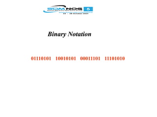 01110101 10010101 00011101 11101010
Binary Notation
 