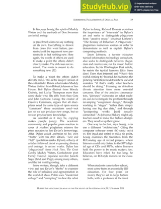 Addressing Plagiarism In A Digital Age | PDF