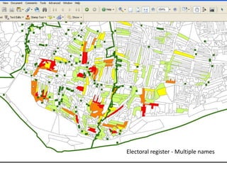 Where to check ??
Electoral register - Multiple names
 
