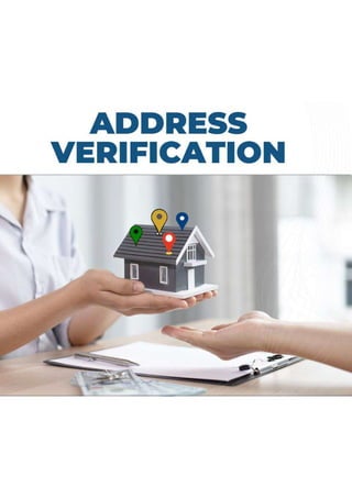 Real Time Address Verification Service | Address Validation Tool