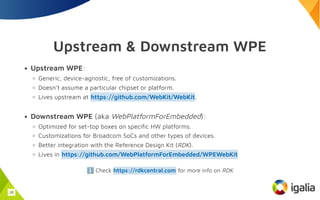 Add the power of the Web to your embedded devices with WPE WebKit | PDF
