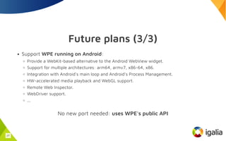 Add the power of the Web to your embedded devices with WPE WebKit | PDF