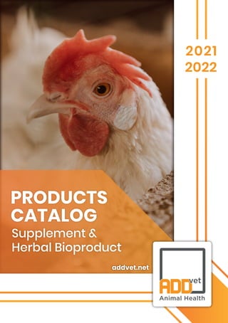 2021
2022
PRODUCTS
CATALOG
Supplement &
Herbal Bioproduct
 