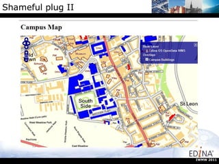 Shameful plug II IWMW 2011 