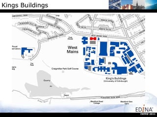 Kings Buildings IWMW 2011 