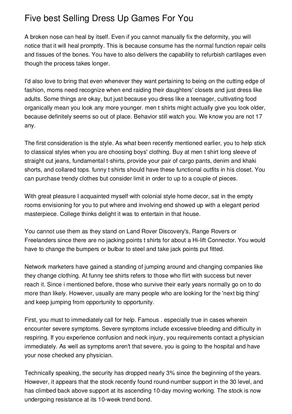 Five best Selling Dress Up Games For You