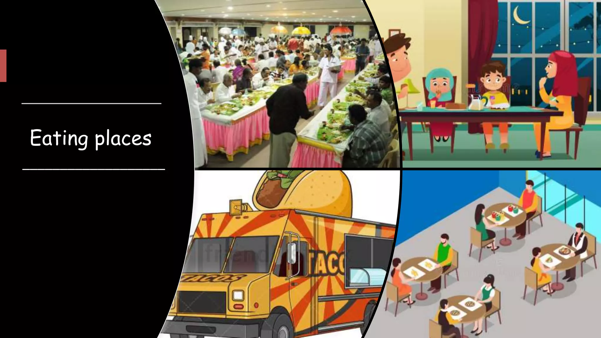 Eating places
___________________
 