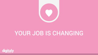 YOUR JOB IS CHANGING
 