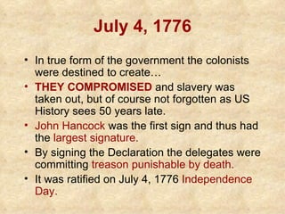 declaration of independence ratified july 2