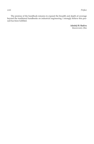 Handbook of Industrial and Systems Engineering (2nd, 2014) | PDF