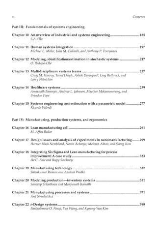 Handbook of Industrial and Systems Engineering (2nd, 2014) | PDF