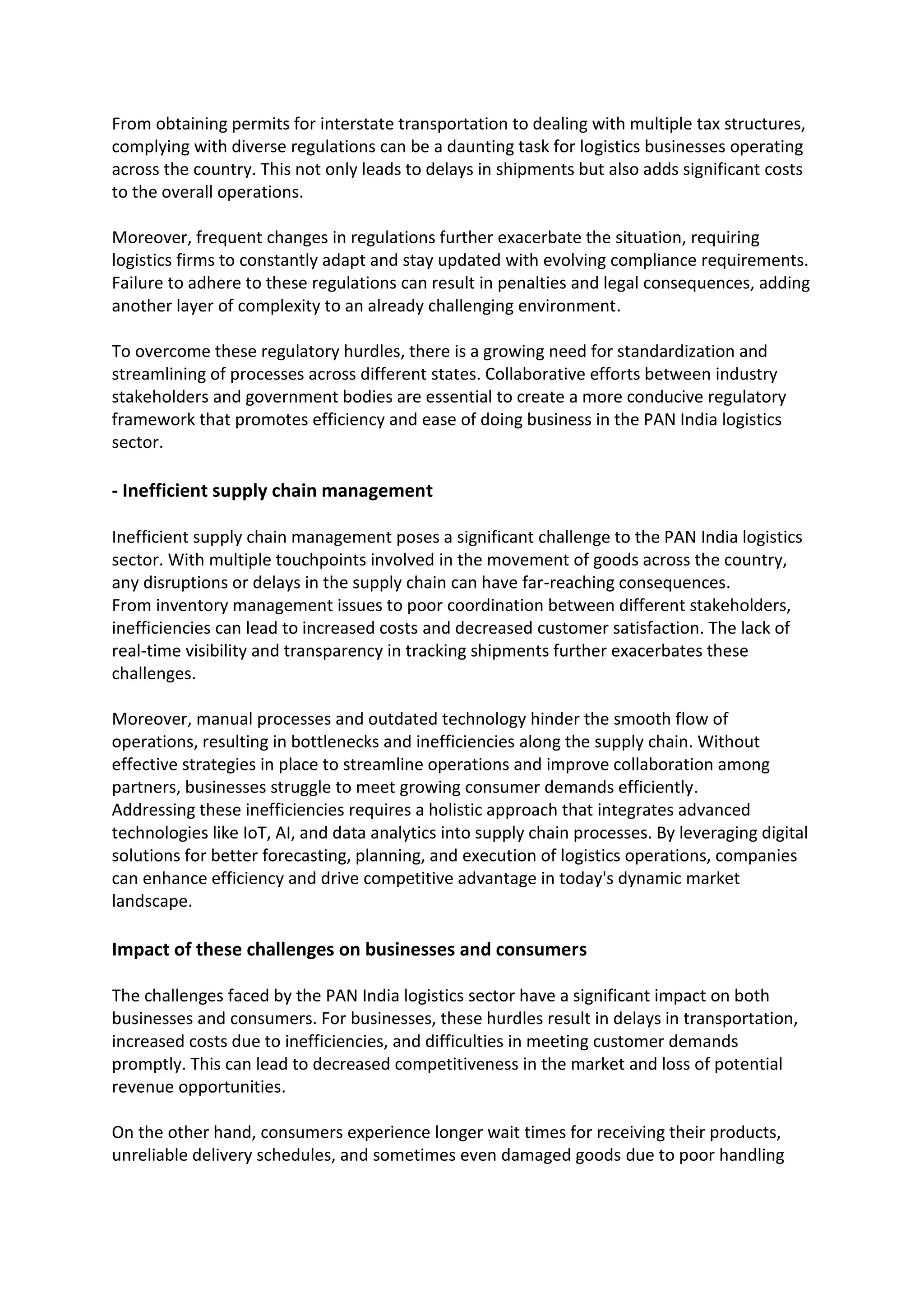 A Deep Dive into the Challenges Faced by PAN India Logistics Sector.pdf