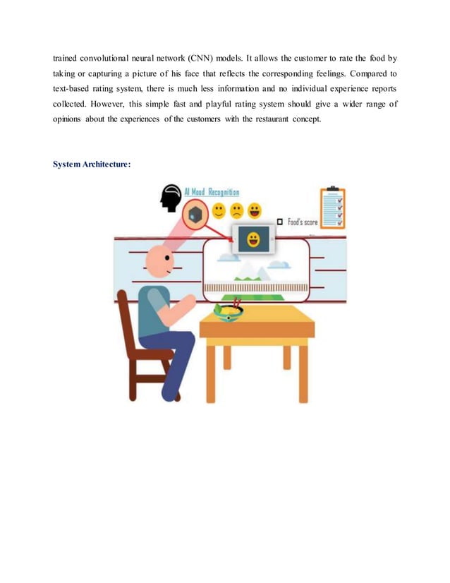 A deep learning facial expression recognition based scoring system for restaurants