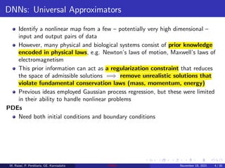 A deep learning framework for solving forward and inverse problems ...