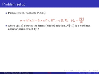 A deep learning framework for solving forward and inverse problems ...
