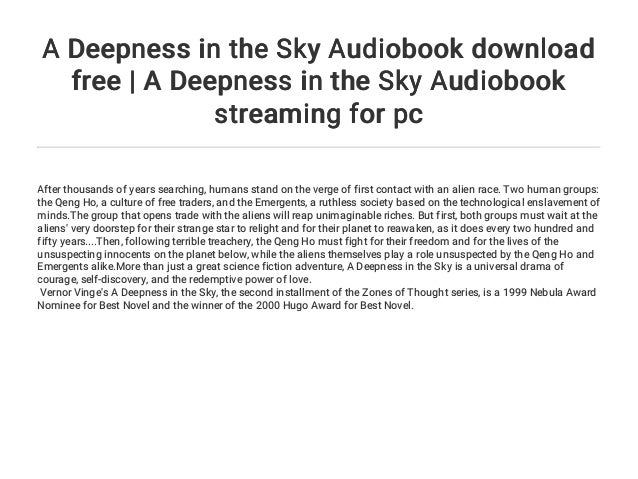 a deepness in the sky review a deepness in the sky review