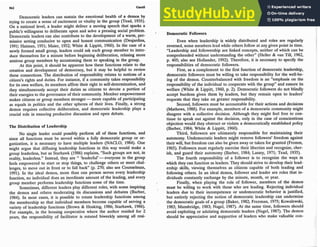 A Definition And Illustration Of Democratic Leadership | PDF