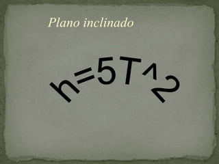 Plano inclinado

 