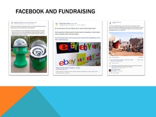 FACEBOOK AND FUNDRAISING 
 