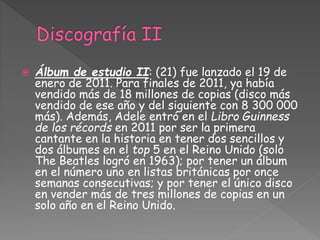 powerpoint de adele | PPTX