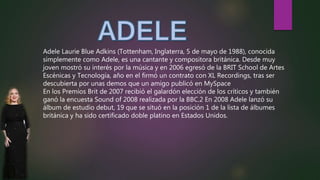 Adele | PPTX