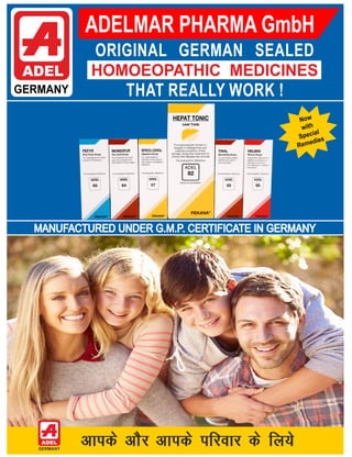 Adel Homeopathic Malayalam Book