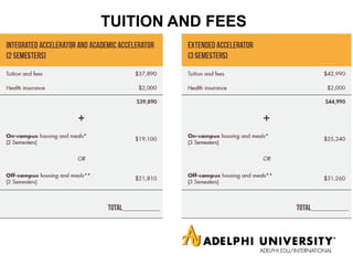 TUITION AND FEES
 