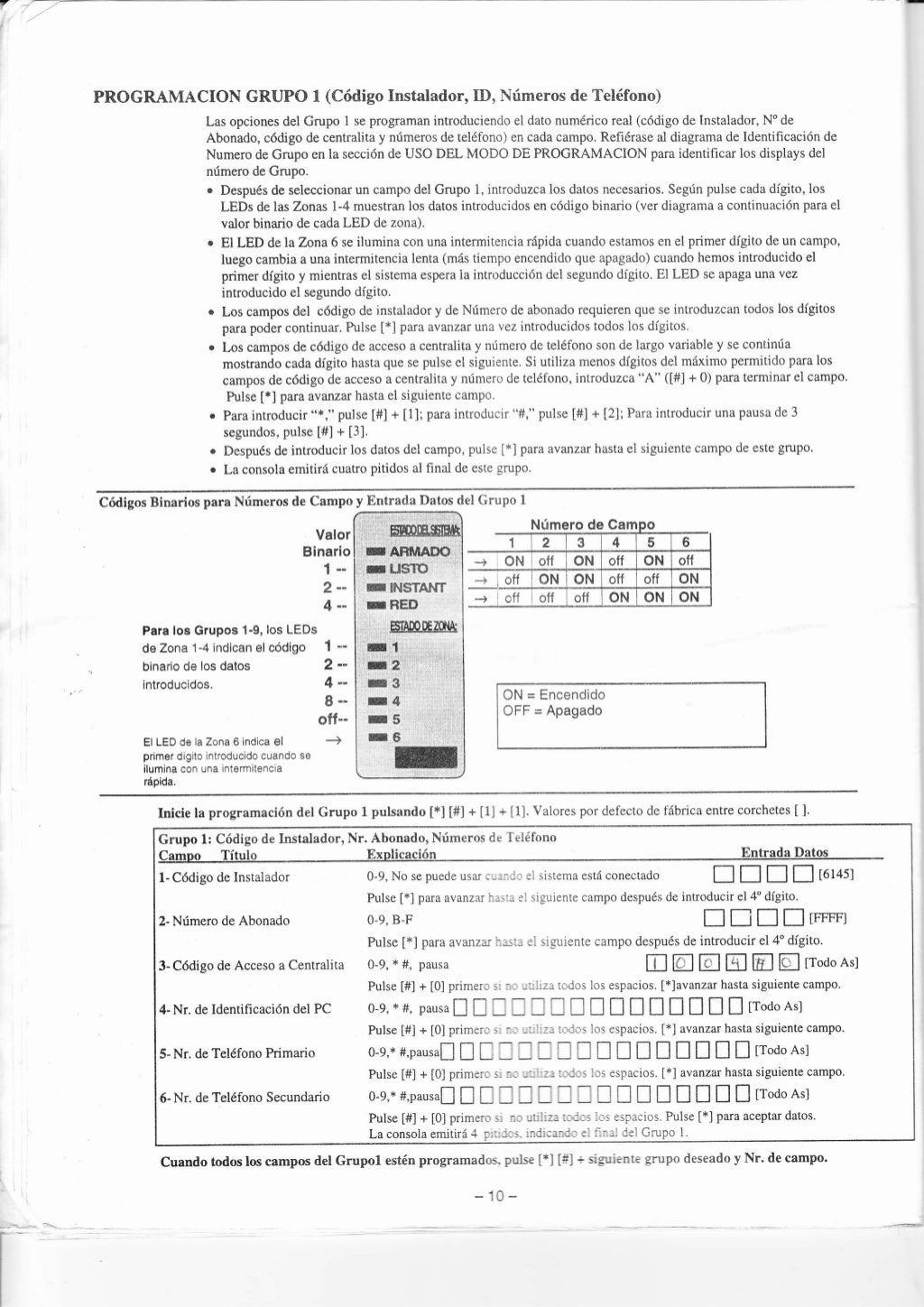 Ademco vista 5