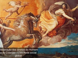 Declaração dos direitos do Homem
 e do Cidadão - 1789 Rede social
             global
 