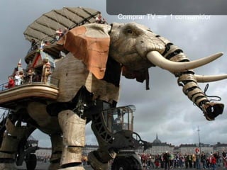 Comprar TV = + 1 consumidor
 