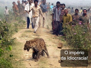 O império
da Idiocracia!
 