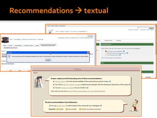 Recommendations  textual
 