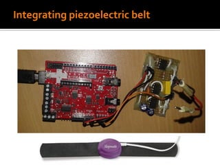 Integrating piezoelectric belt
 
