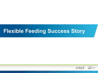 Vision-Guidance IntegrationAdeptSight™ is intelligent software designed to perform vision guidance and inspection applications through a single interfaceSingle point of control for vision-guidance applicationsWizard-based user-friendly interface to calibrate and teach the robotsSupports “vision-on-the-fly” High-speed and high-quality inspection of parts 	      with tight tolerances