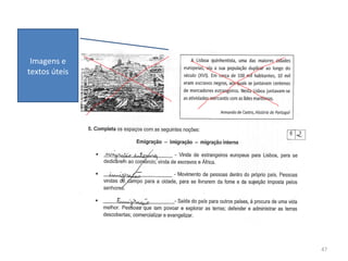 47
Imagens e
textos úteis
 