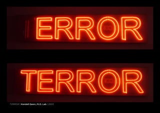 T:error | Kendell Geers /K.O. Lab | 2003
 