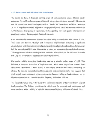 Assessment of Road Traffic Crash Prevention Practices and Challenges in ...