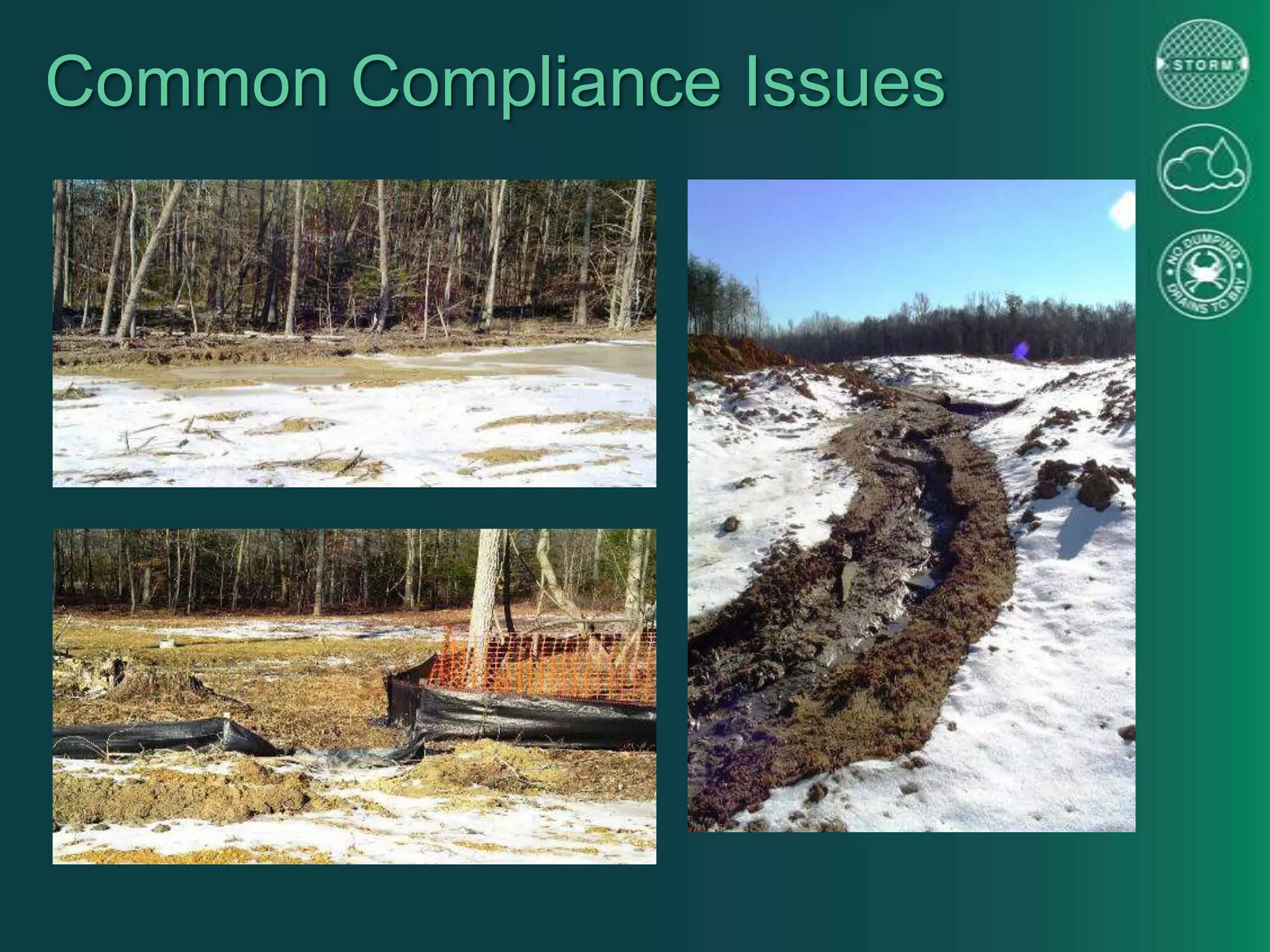 Common Compliance Issues
 