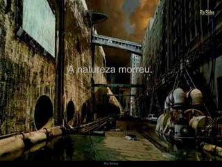 A natureza morreu. 
